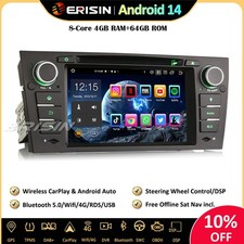 CarPlay Android 14 Autoradio GPS DAB+ Wifi 64GO for BMW Série 3 E90 E91 E92 E93