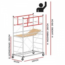 Echafaudage Galvanisé M4 LUX