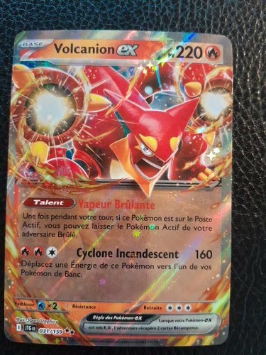 Carte pokemon volcanion jtg - volcanion,