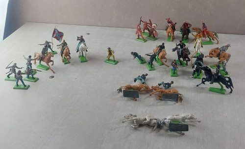 Lot soldats chevaux - lot, de