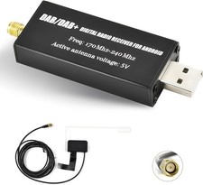 Adaptateur Dab/Dab+ pour Android, antenne amplifiée, Podofo A2124