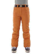 CMP Pantalon Ski Snowboard Pantalon de Neige Braun Ceinture Imperméable Stretch
