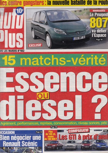 Auto plus 662 peugeot - auto, n°662