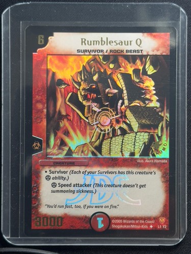 Duel masters rumblesaur - masters,