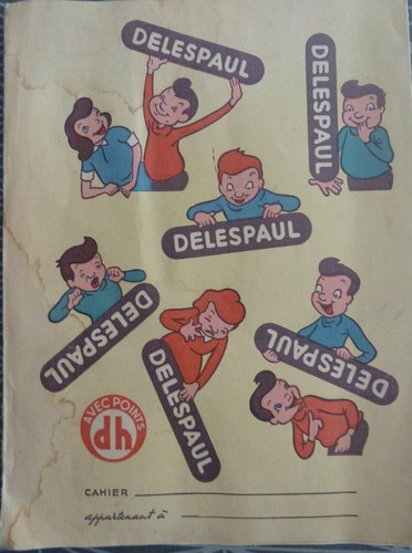 Protège cahier années 1950 - années,