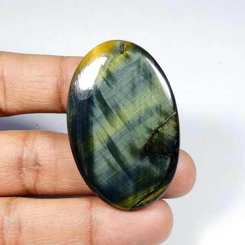 Cabochon poli œil - de, tigre