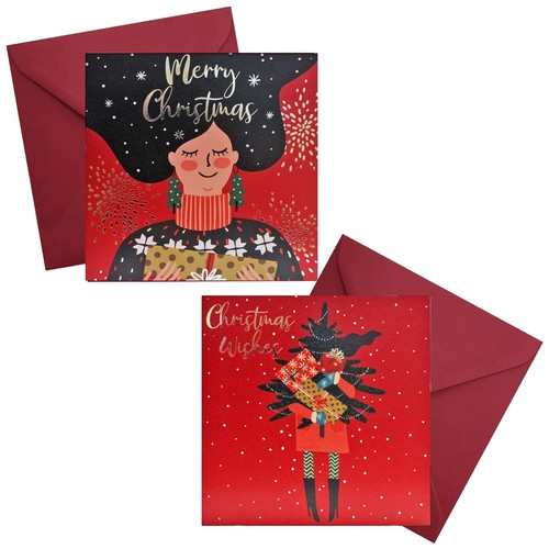 Cartes noël design - cartes,