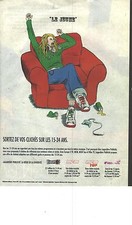 PUBLICITE ADVERTISING  2007   EUROPE 2  radio  " le JEUNE"