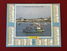 Calendrier Ancien Almanach Du Facteur PTT La Poste Oberthur Nièvre 1996
