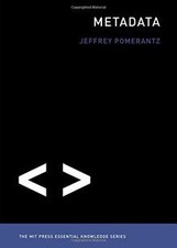 Metadata (The MIT Press Essential Knowledge series)  ... | Livre | état très bon