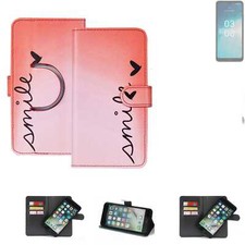 Couverture pour Nokia C300 Flip Cover Coque fleur Wallet Bag Case