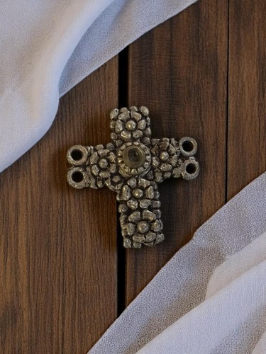 Pendentif croix vintage - , métal