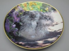 Assiette décorative Chat Sitting Pretty - Porcelaine n°G6737