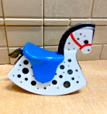 PLAYMOBIL Accessoires 1 Cheval à Bascule Jeu Enfants Crèche Ecole Parc Loisirs