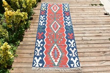 Tapis Turc Kilim 31''x74''