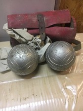 Ancienne Boule Lyonnaise Jb 79 Avec Saccoche Longue Vintage