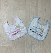 Bavette bébé imprimée