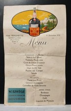 Menu publicitaire goudron - menu,