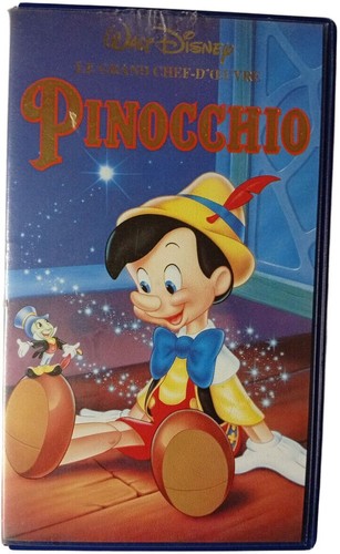 500390104 vhs pinocchio - 500390104,