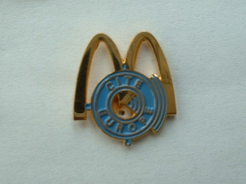 Pin mcdonald cite europe - pin's,