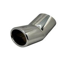 Ouverture D'Échappement pour VW Polo 4 9N3 1,4 Tdi Inox Tuyau Sport