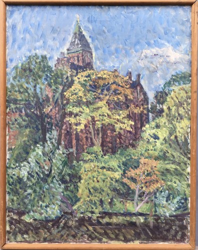 Tableau peinture huile - peinture, à
