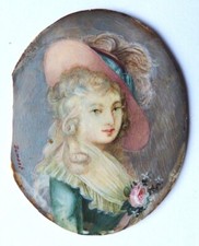 Portrait de femme aquarelle