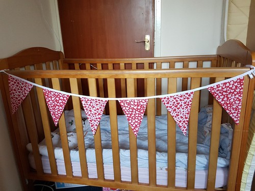 Bruant coeur tissu fait main - bruant,