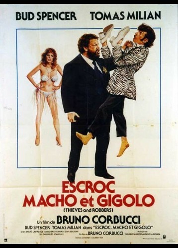 Affiche film escroc macho - du,