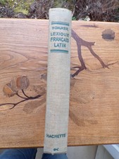 9160 Sommer Lexique français latin extrait dictionnaire Quicherat Chatelain Ha