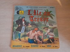 Livre - disque L'ILE AU TRESOR / 45 t / Dominique PATUREL / ADES