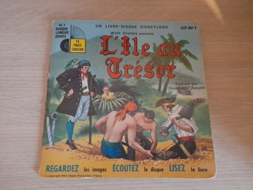 Livre disque ile au tresor - -,