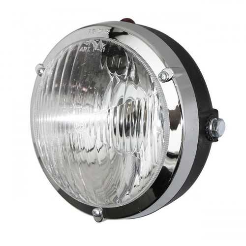 Optique phare avant - , rond