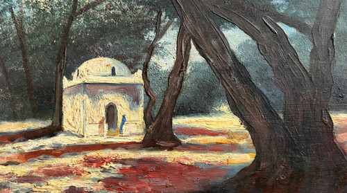 Tableau ancien original - , signé