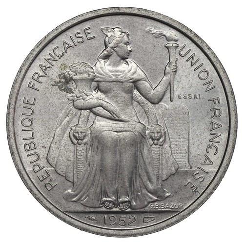 Nouvelle calédonie 5 francs - nouvelle-calédonie,