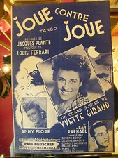 "Partition Joue contre joue