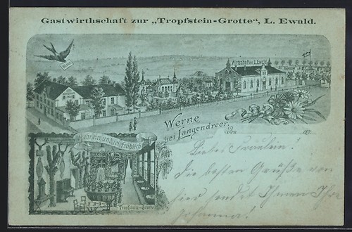 Lithographie werne arnsberg - lithographie, /