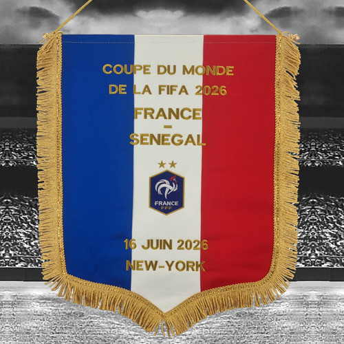 Fanion brodé finale coupe - brodé, du