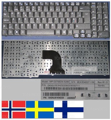Clavier qwerty danois tastatur - clavier,