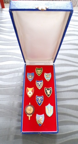 Coffret insignes militaires - coffret, de