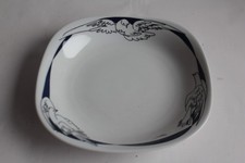 Assiette creuse porcelaine Colombe Langenthal Suisse Hans Erni (69724)