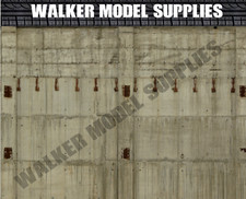 1:18 - 1:24 Echelle (3xA4) Garage Mural - Retirer Et Appliquer Sticker Miniature