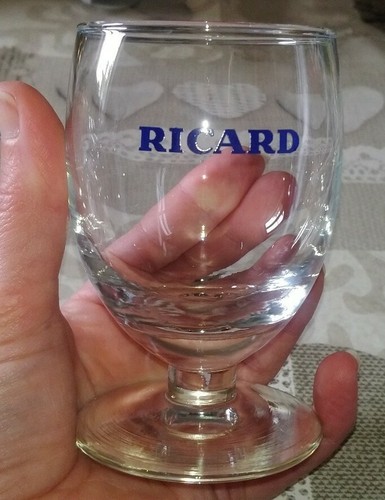 Verre ballon ricard - verre, vintage