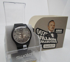 TA1546 SWATCH 007 VILLAIN COLLECTION MONTRE ARIS KRISTATOS FOR YOUR EYES ONLY
