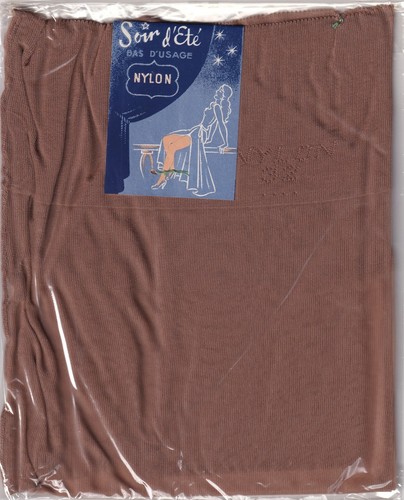 Bas nylon couture soir été - nylon, d'été