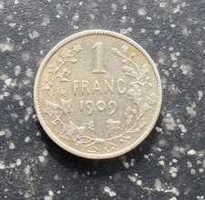 PIECE EN ARGENT BELGE 1 FRANC