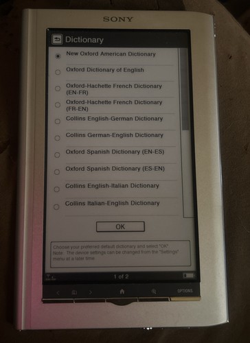 Sony daily edition reader - sony, e-reader