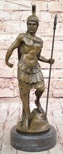 Statue bronze chevalier - en, du