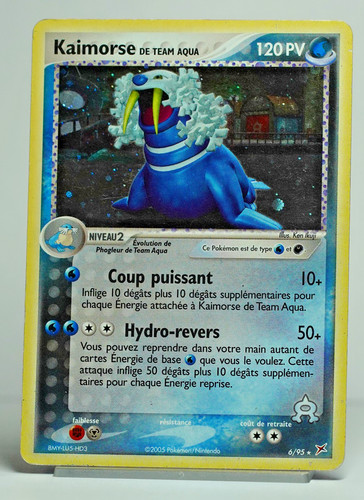 Carte pokémon kaimorse - pokémon,