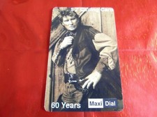 RARE CARTE NEUVE - JOHNNY HALLYDAY 9 - MAXI DIAL - 60 YEARS - 7 $ - 350 ex